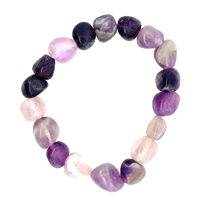 AMETHYST TUMBLESTONE BRACELET