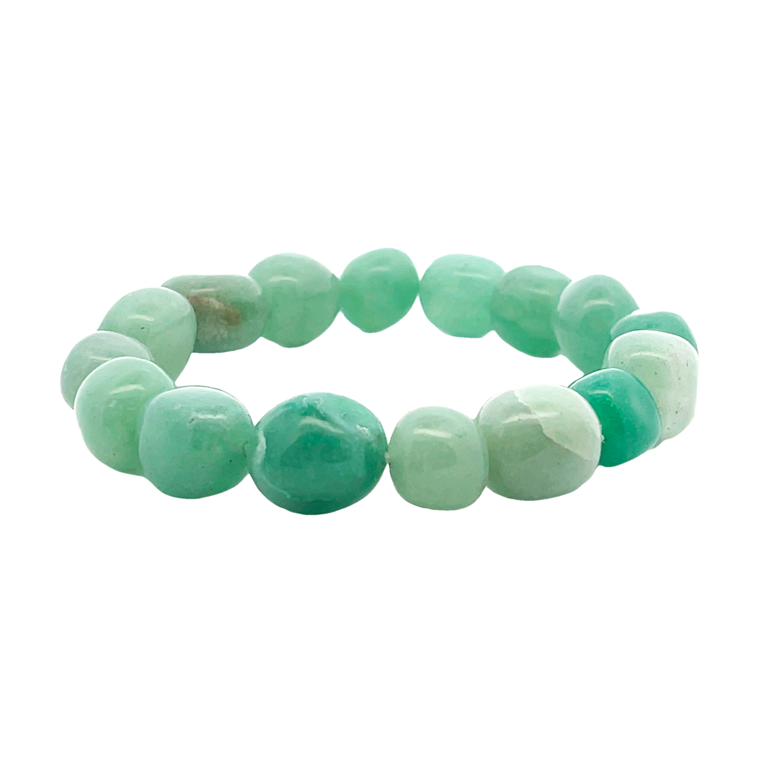 GREEN AVENTURINE TUMBLESTONE BRACELET