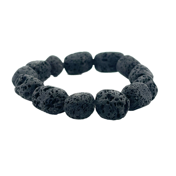 LAVA STONE TUMBLESTONE BRACELET