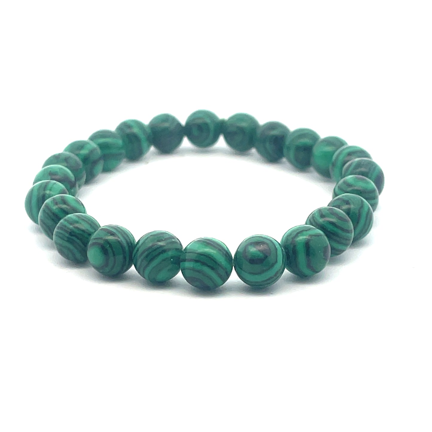 SYNTHETIC MALACHITE BRACELET