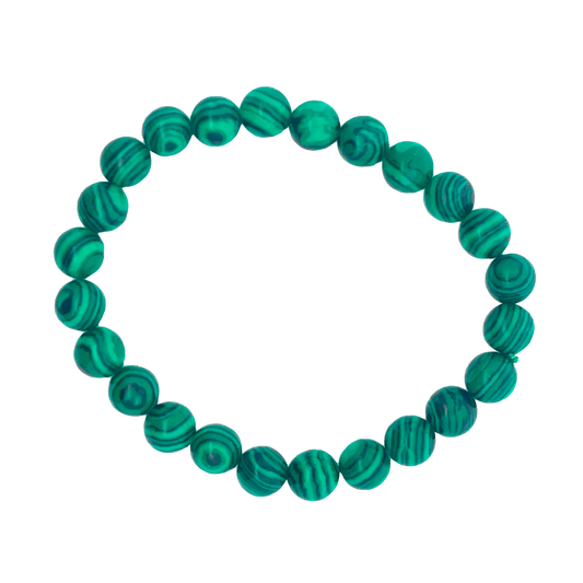 SYNTHETIC MALACHITE BRACELET