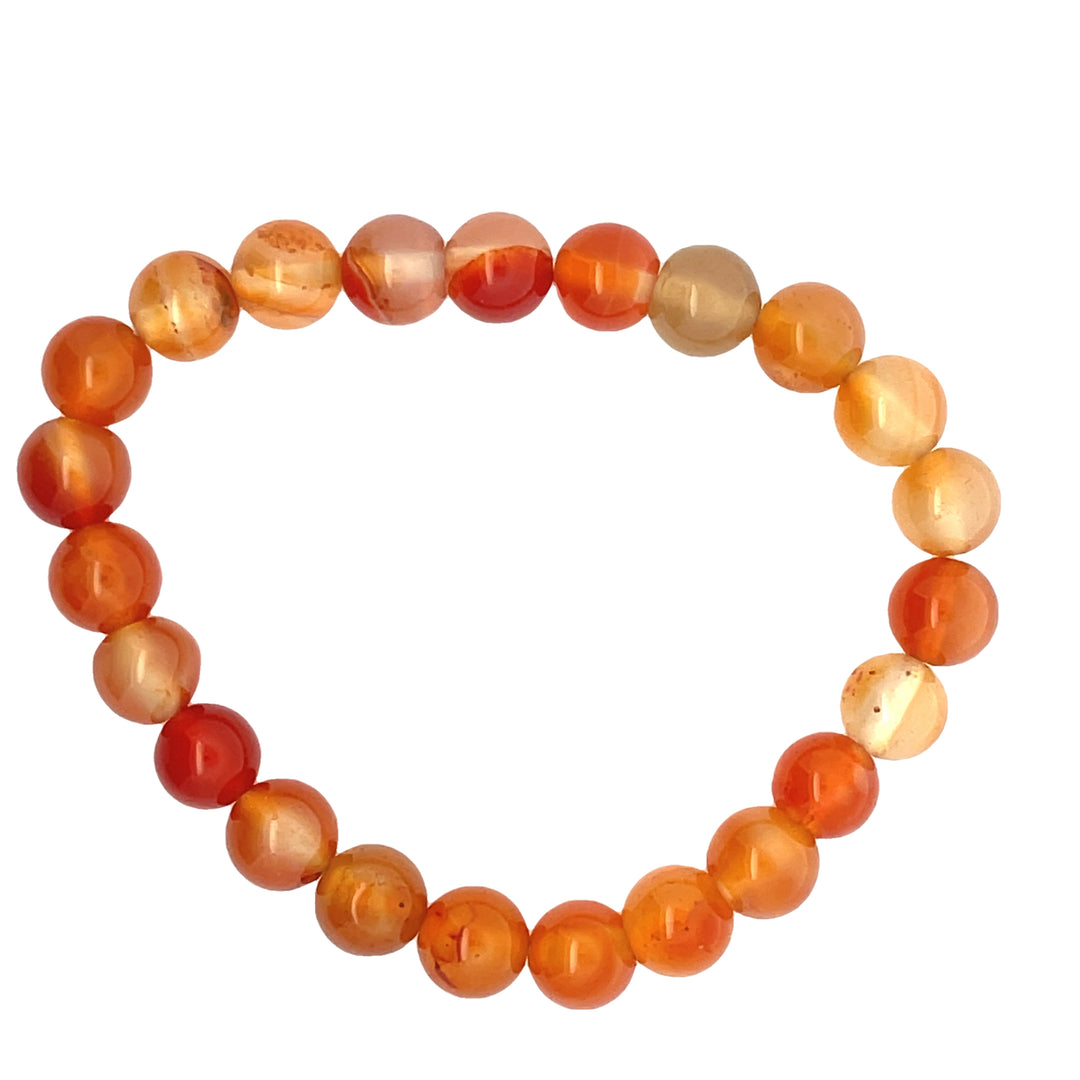 Red&Brown Agate Bracelet