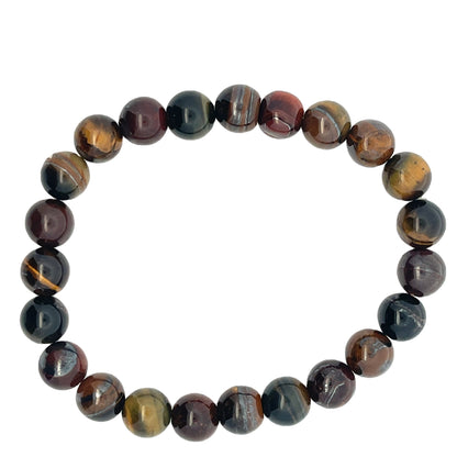 TRI COLOR TIGER EYE BRACELET