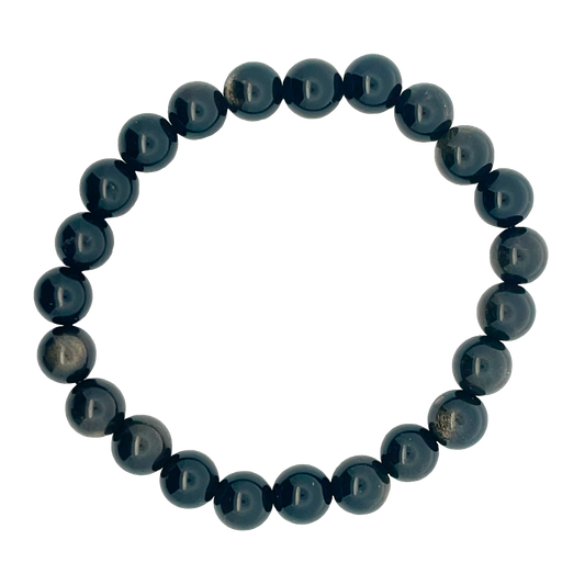 GOLDSHEEN OBSIDIAN BRACELET