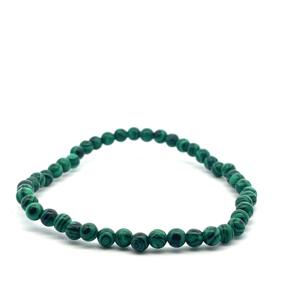 SYNTHETIC MALACHITE BRACELET