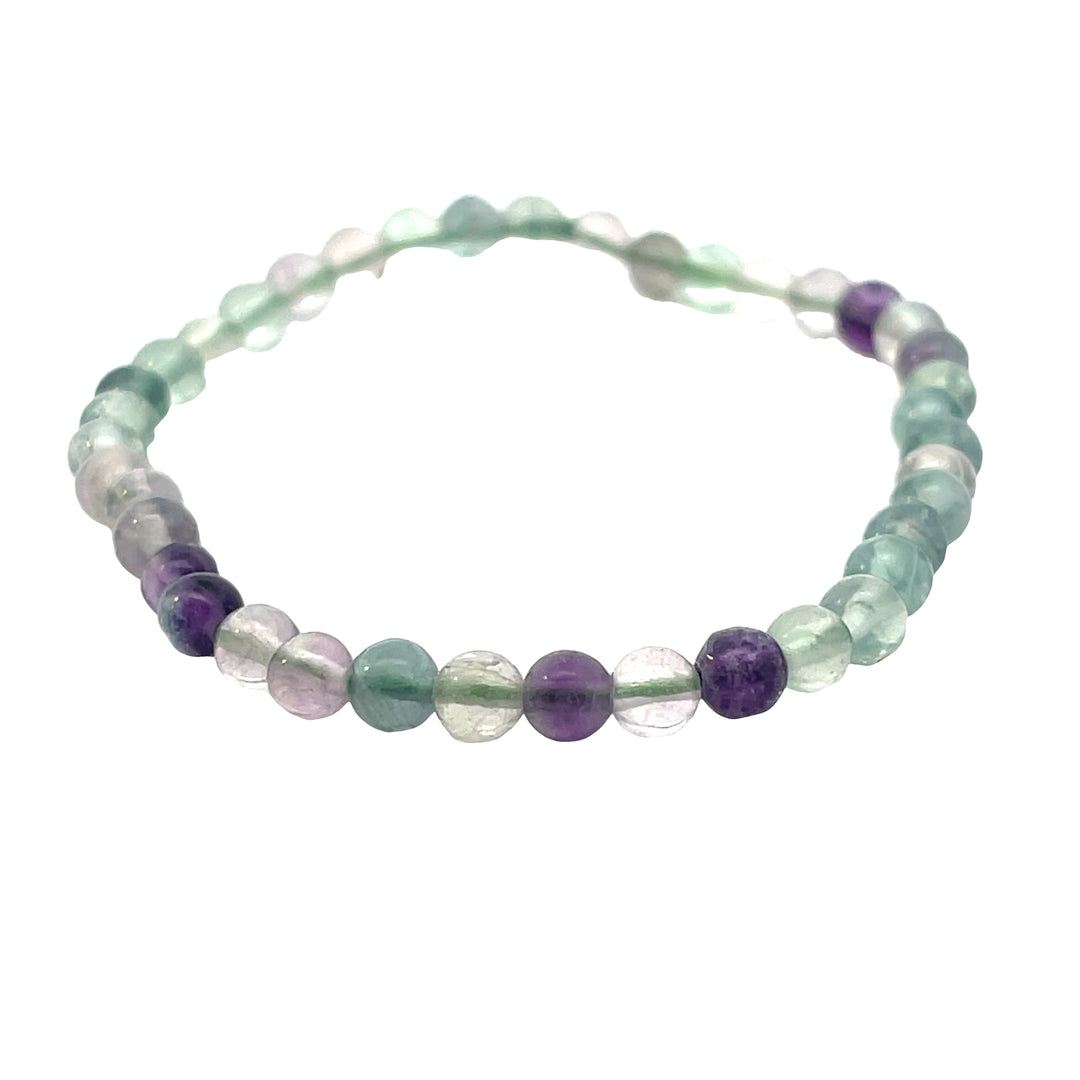 RAINBOW FLUORITE BRACELET