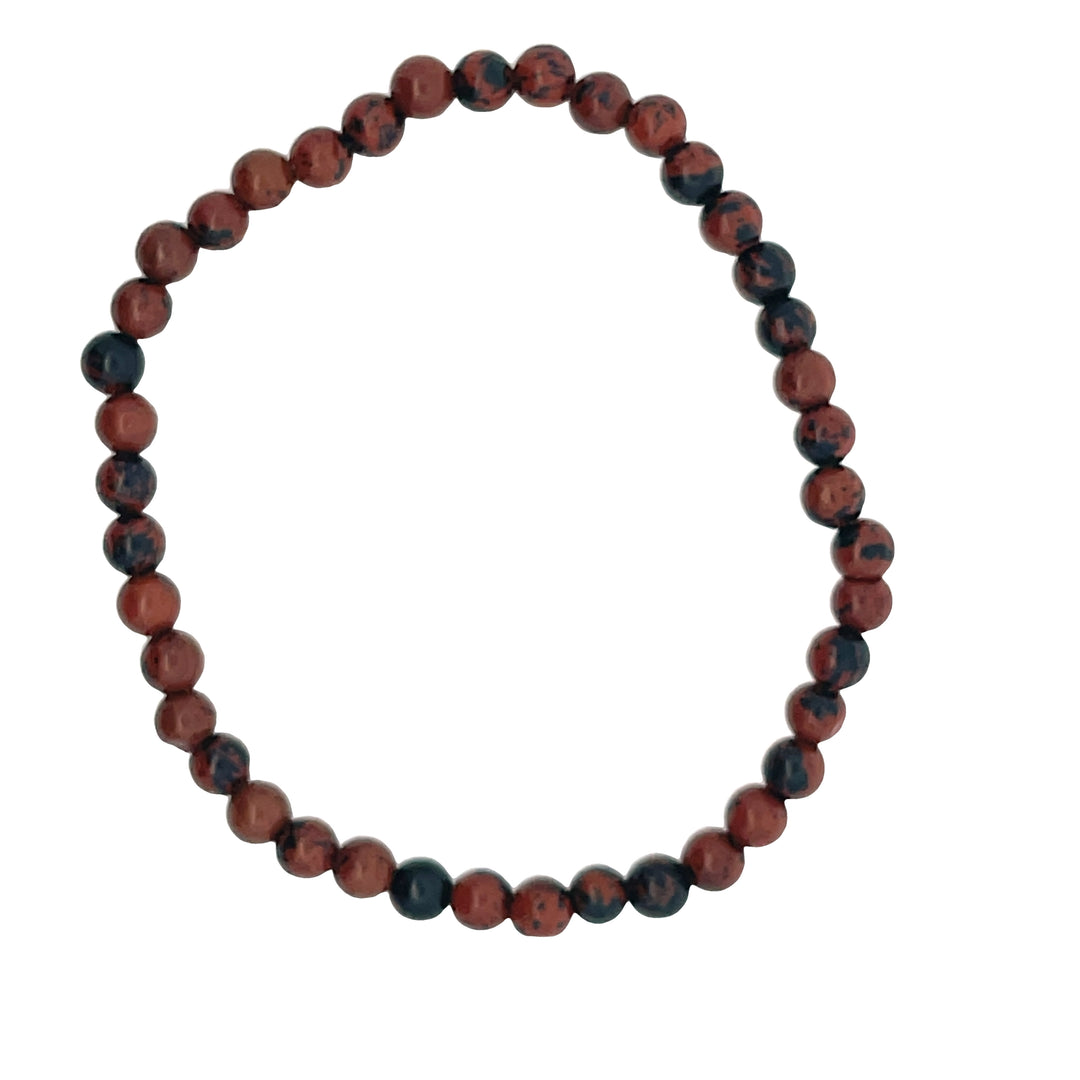 MAHOGANY OBSIDIAN BRACELET