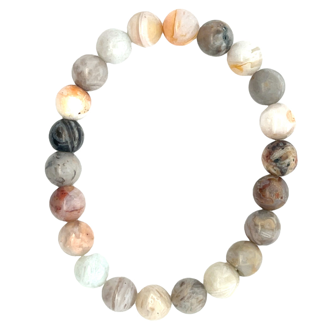 BAMBOO LEAF AGATE BRACELET