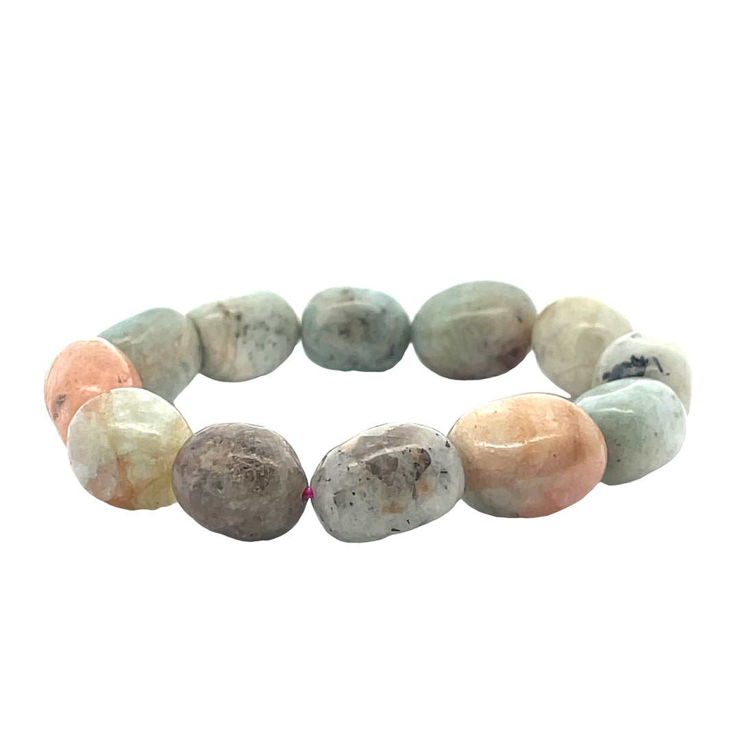 MORGANITE TUMBLESTONE BRACELET