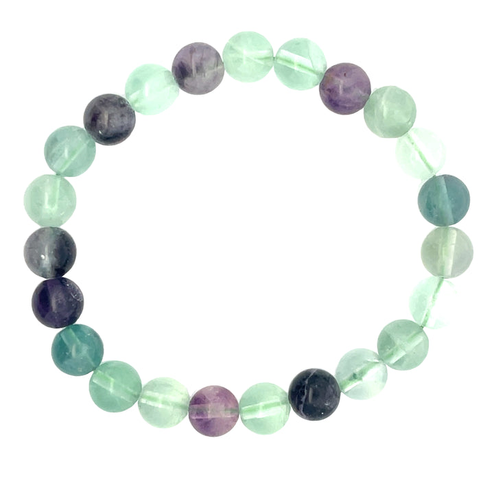 RAINBOW FLUORITE BRACELET