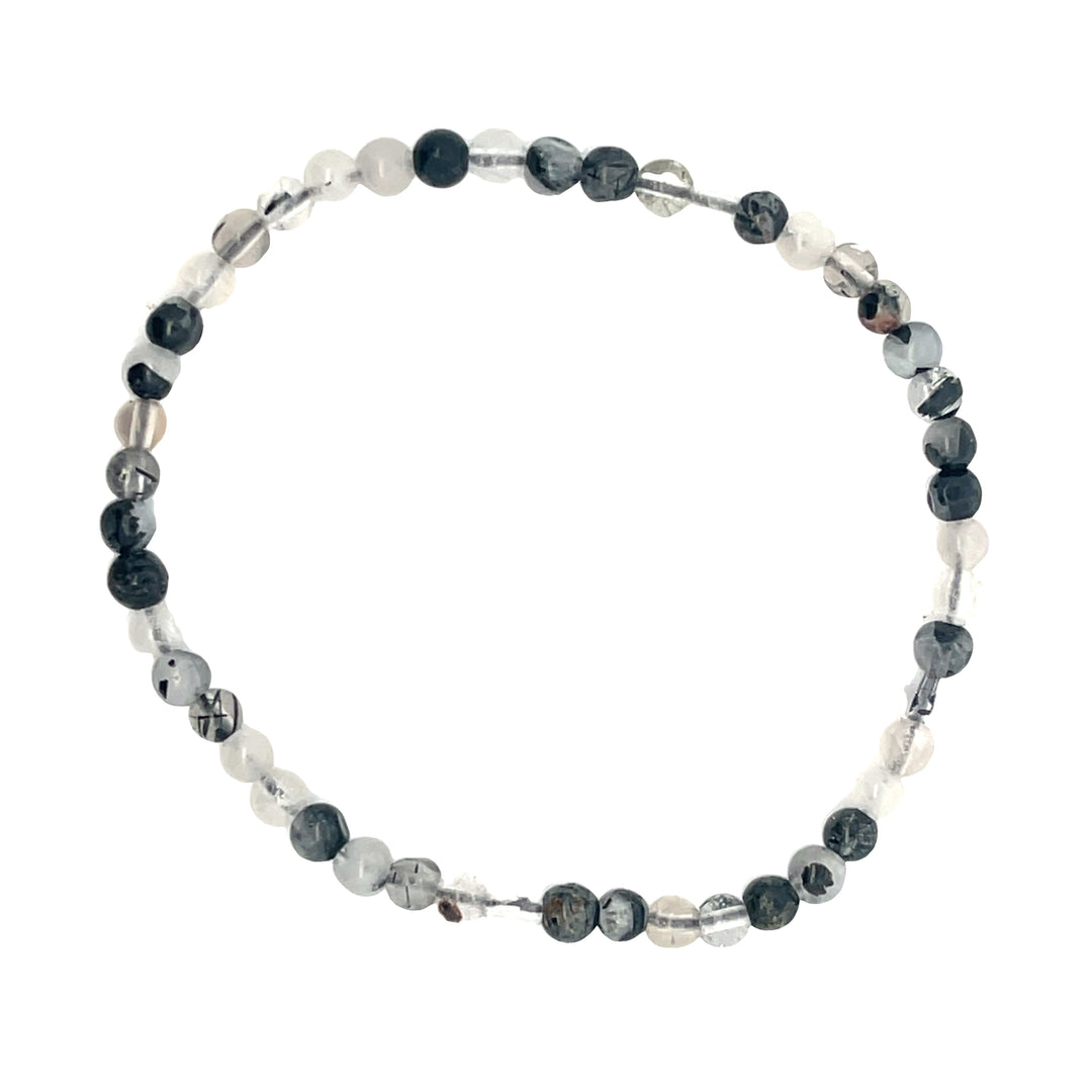 Black Rutilated Quartz Bracelet