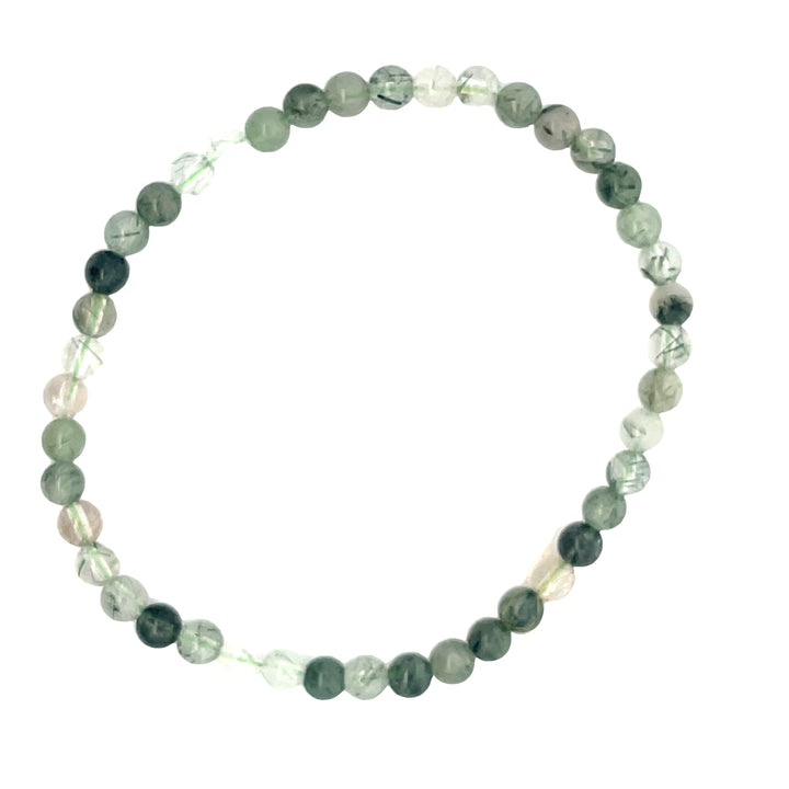 Green Rutilated Quartz Bracelet