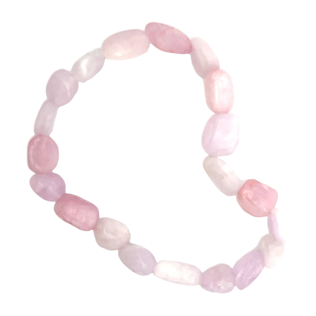 KUNZITE TUMBLESTONE BRACELET