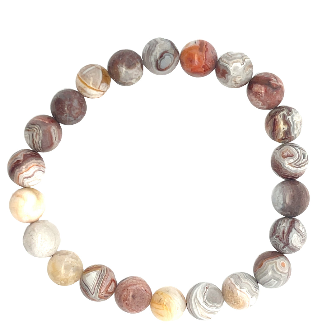 Laguna Lace Agate Bracelet