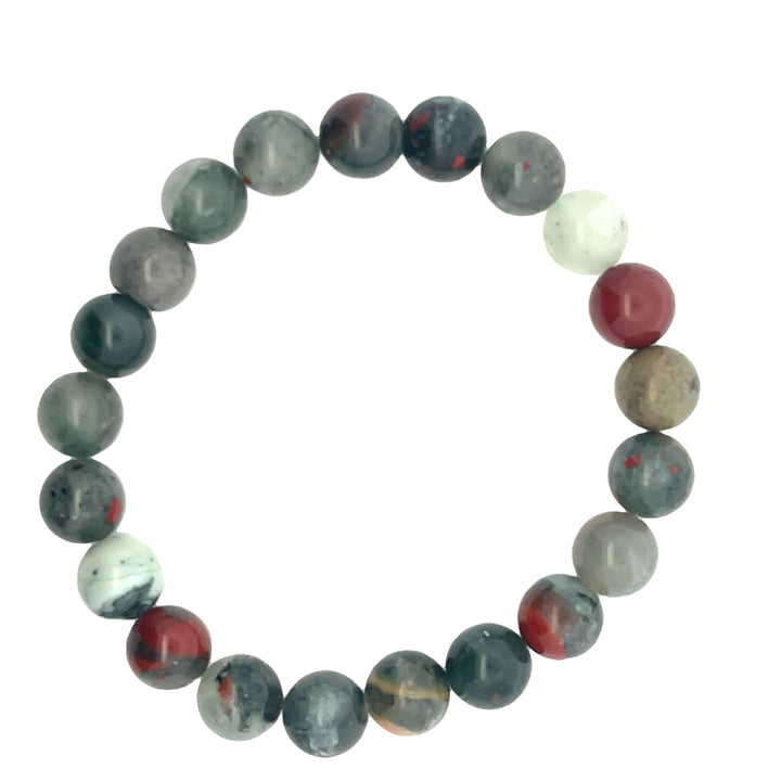 AFRICAN BLOODSTONE BRACELET