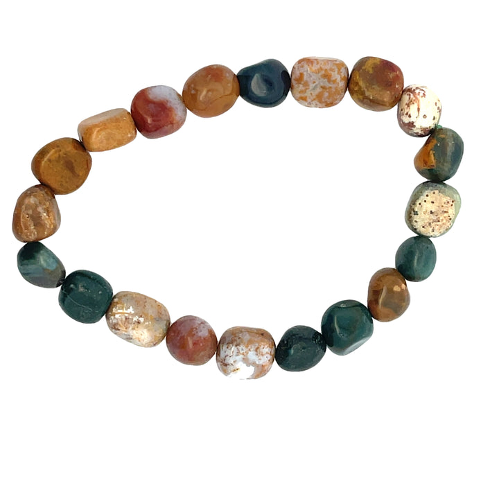 OCEAN JASPER TUMBLESTONE BRACELET