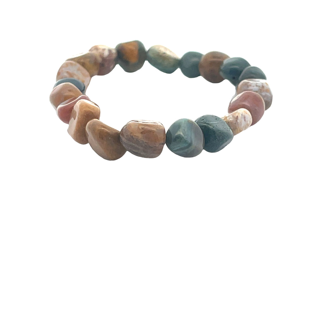 OCEAN JASPER TUMBLESTONE BRACELET