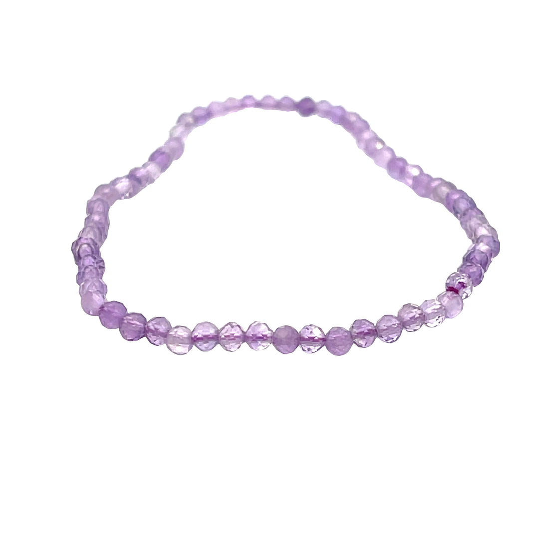 AMETHYST FACETED BRACELET