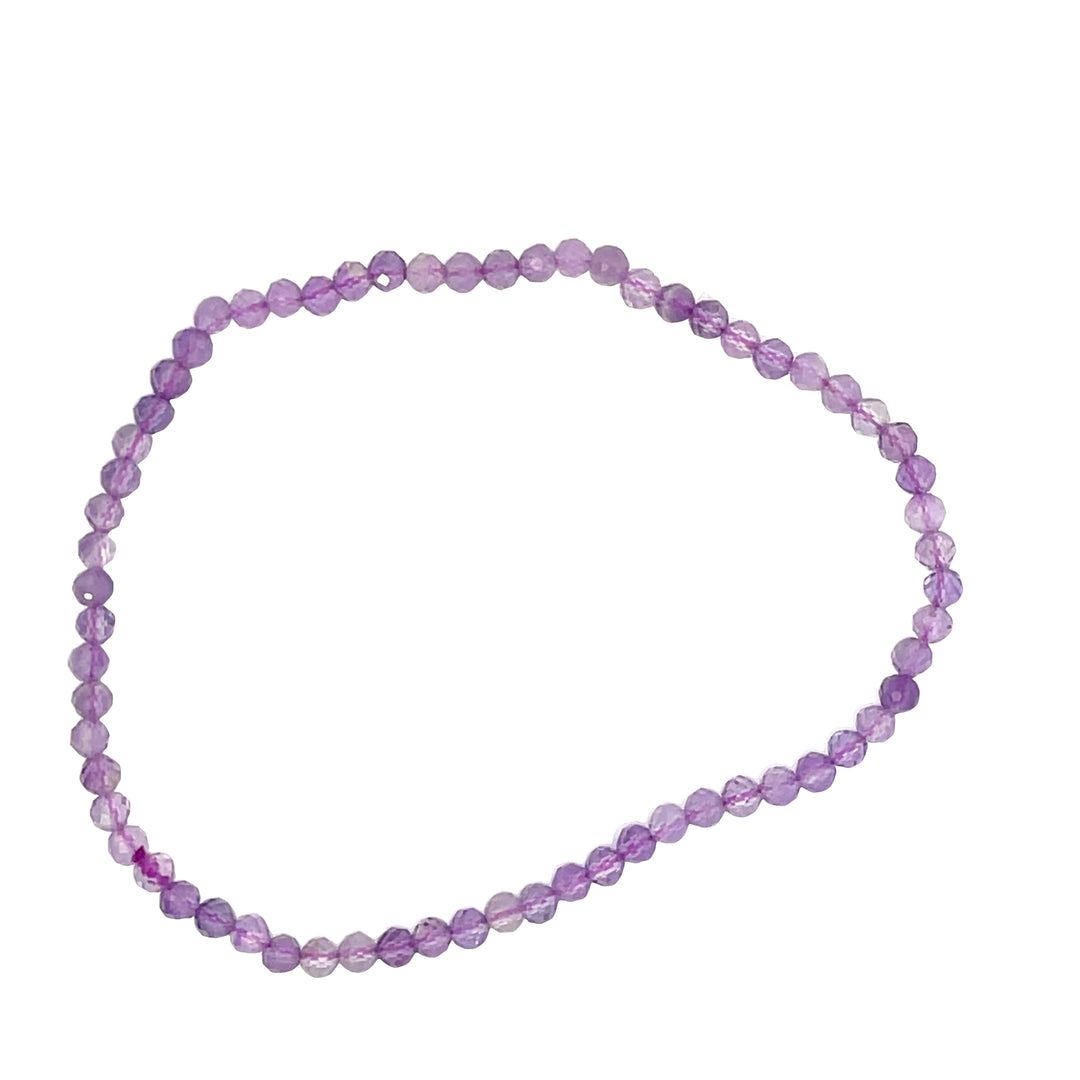 Amethyst Faceted Bracelet