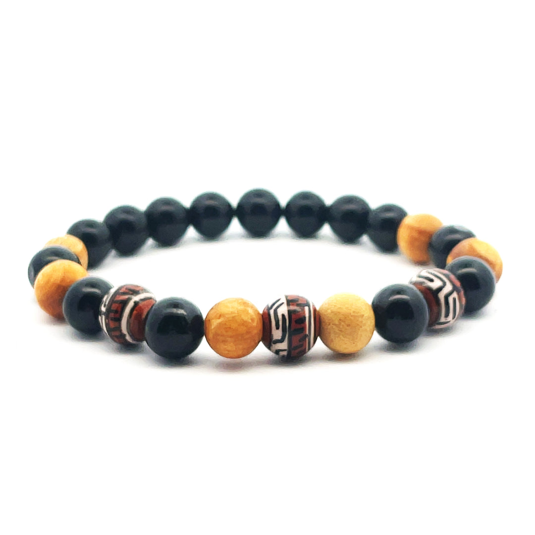 PALO SANTO - BLACK TOURMALINE BRACELET