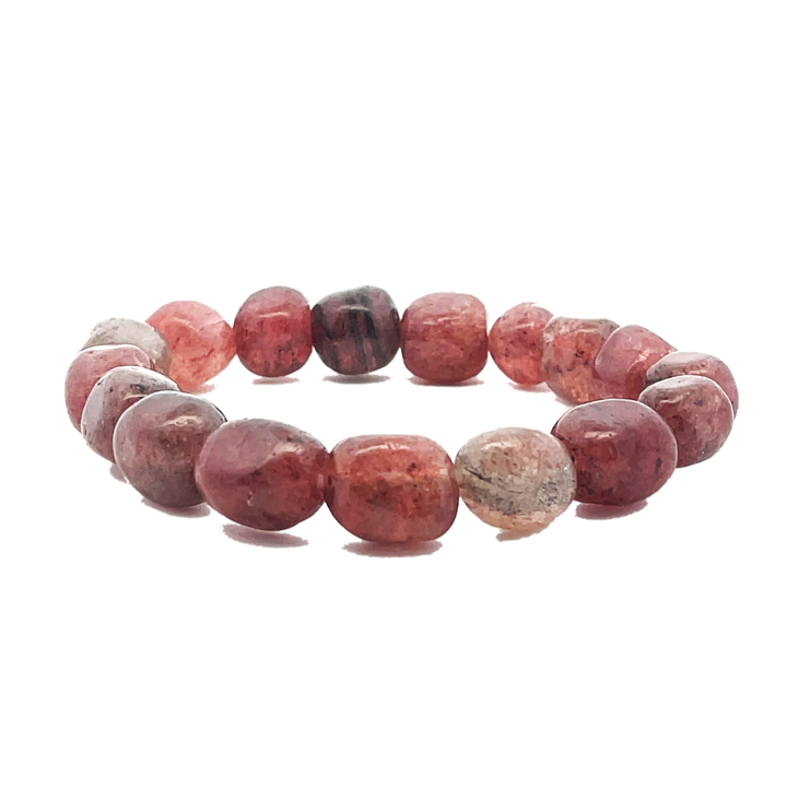 Strawberry Quartz Bracelet