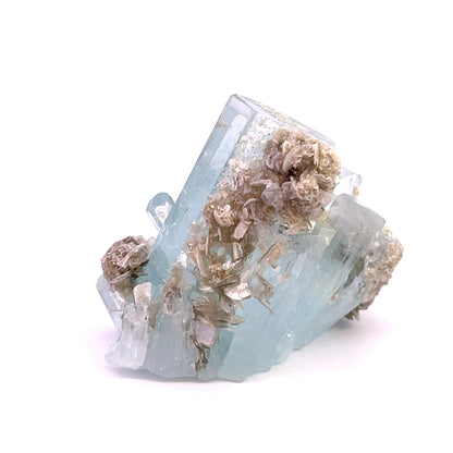 Aquamarine & Muscovite -AS1