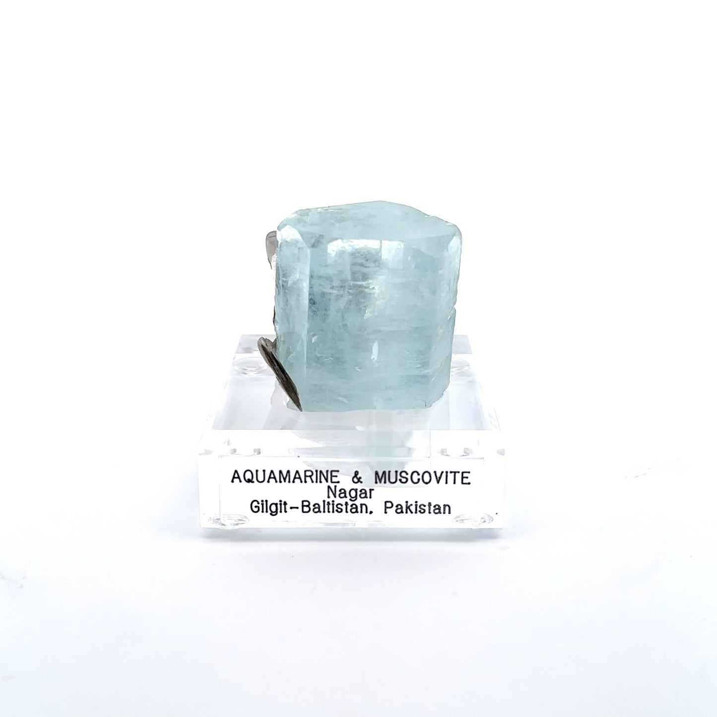 Aquamarine & Muscovite Museum Specimen- 23/1176