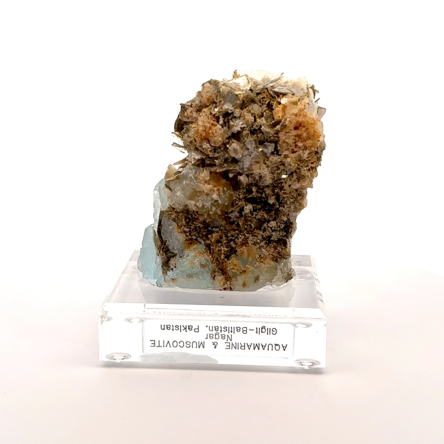 Aquamarine & Muscovite Museum Specimen- 23/1192