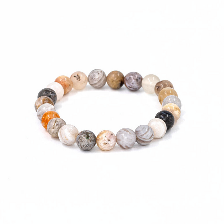 BAMBOO LEAF AGATE BRACELET