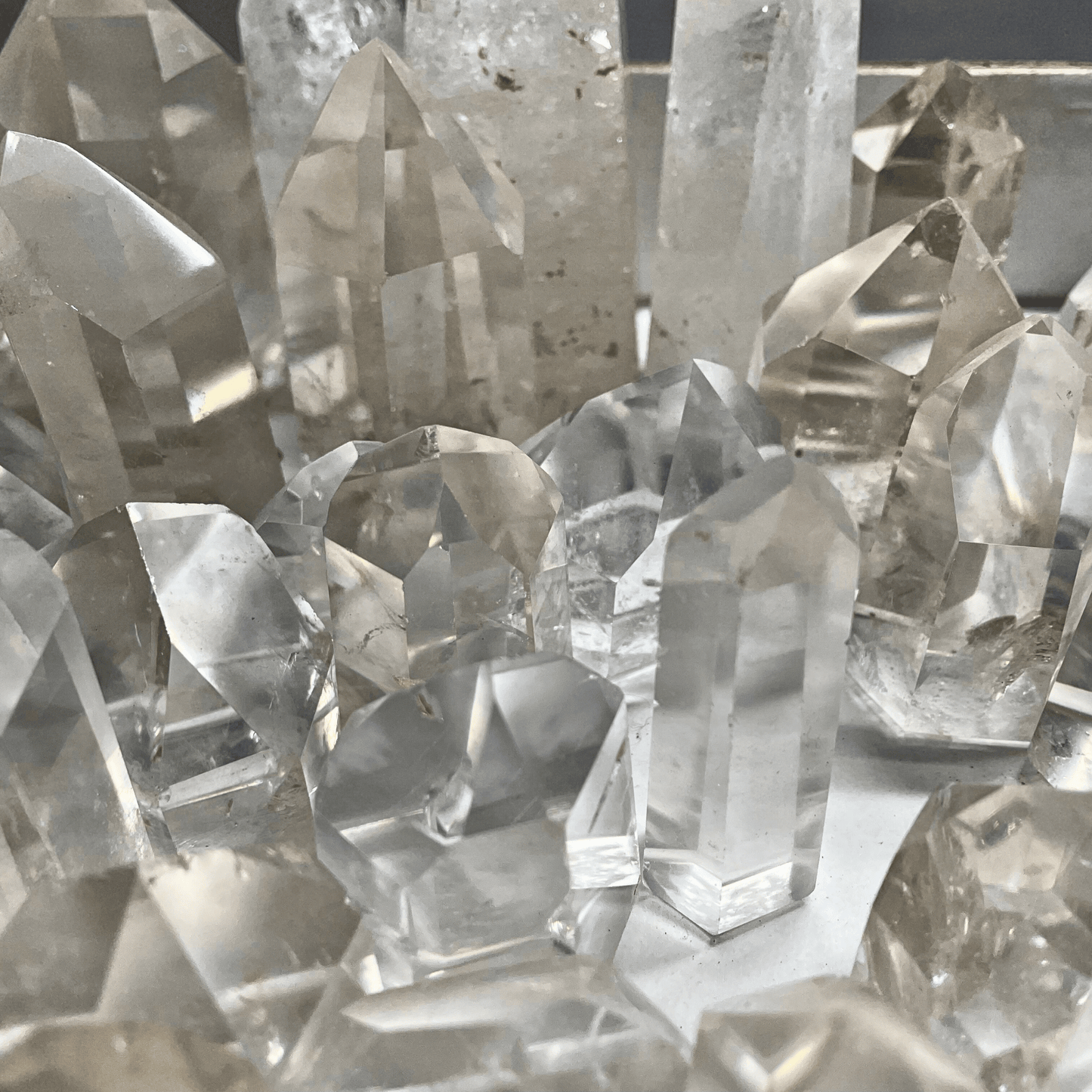 Clear Quartz Towers