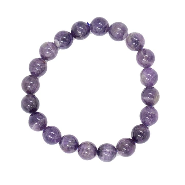 Chevron Amethyst Bracelet