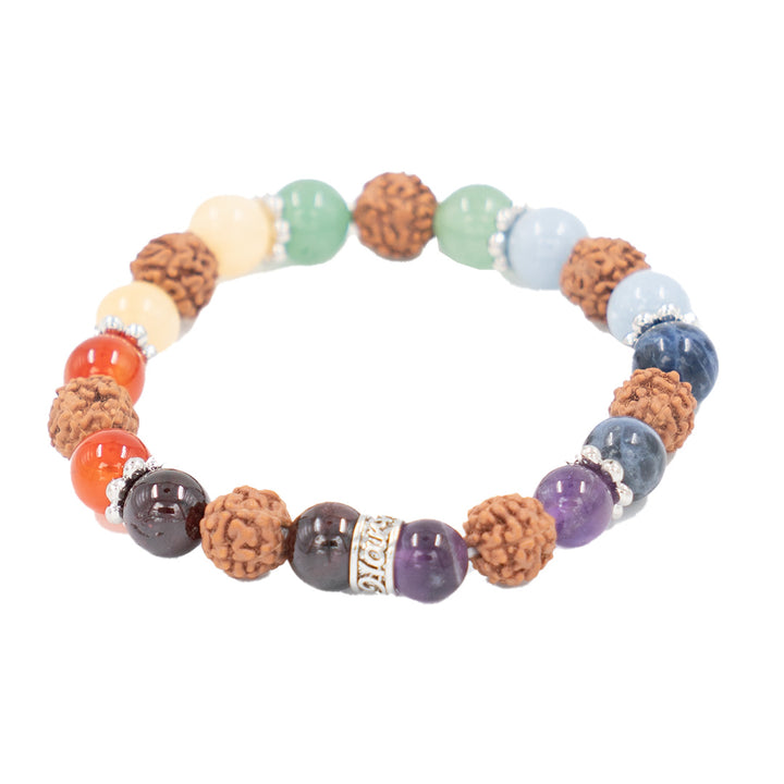 7 CHAKRA, RUDRAKSHA BRACELET