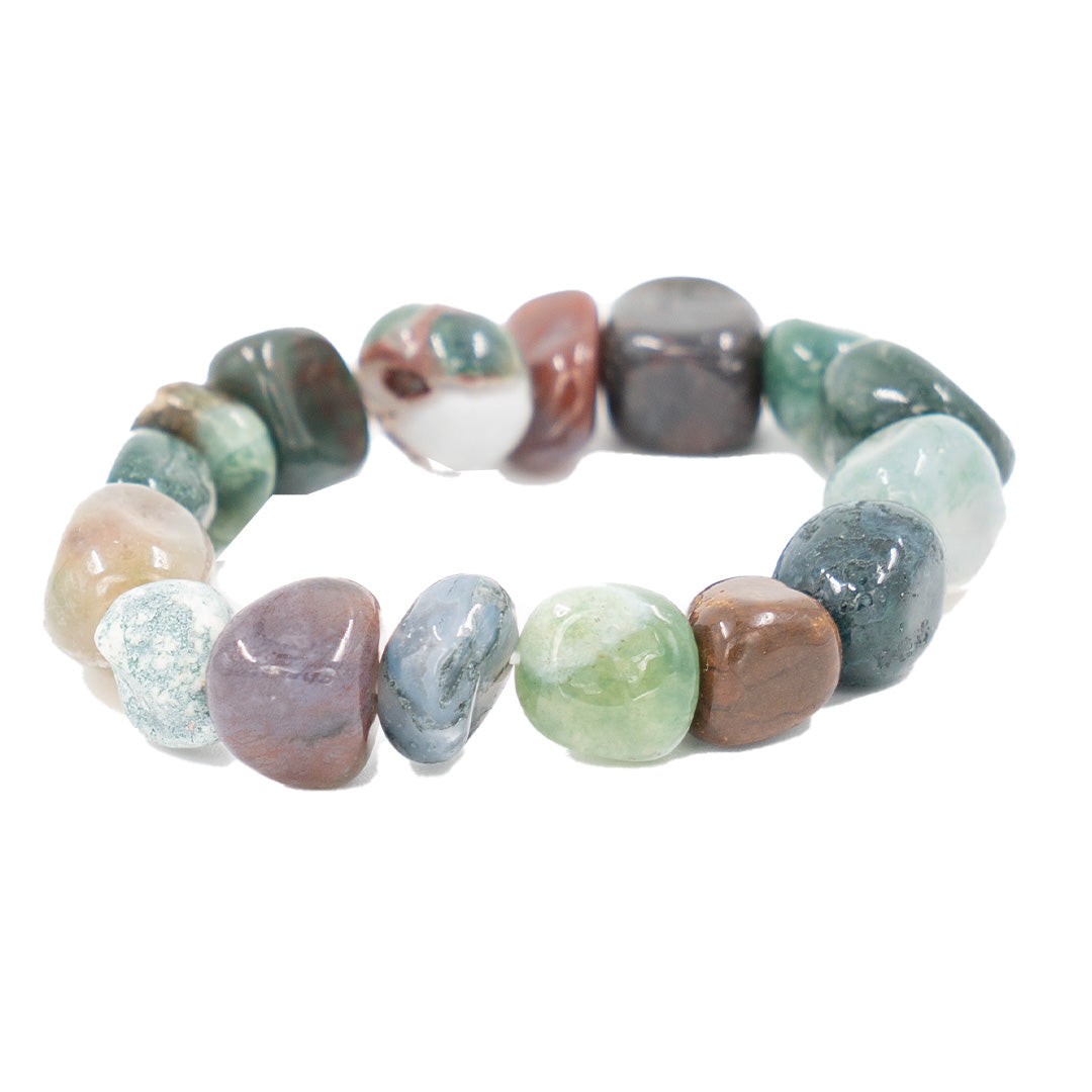 FANCY JASPER TUMBLESTONE BRACELET