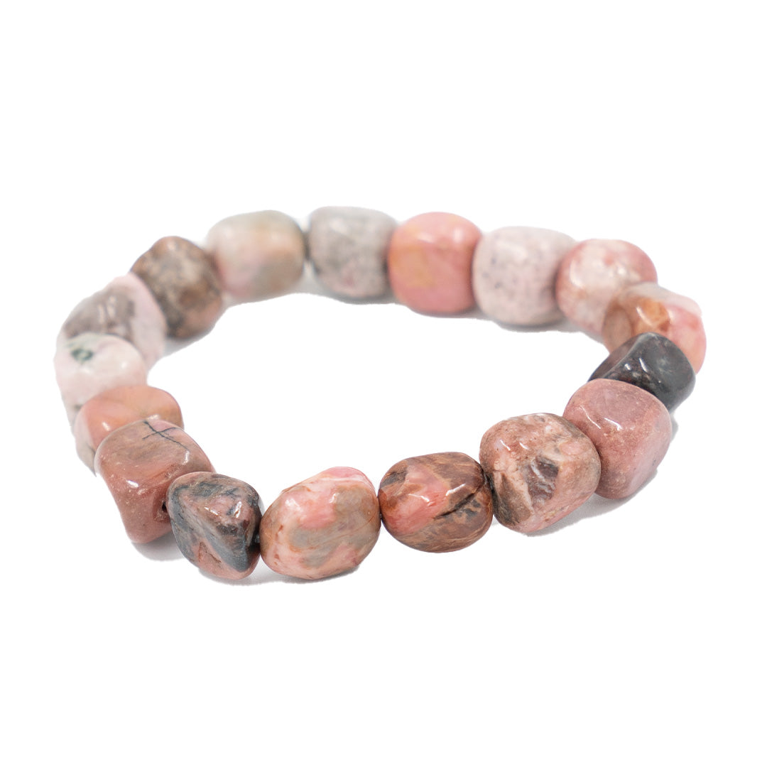 RHODONITE TUMBLESTONE BRACELET