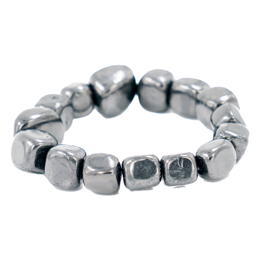 SHUNGITE TUMBLESTONE BRACELET