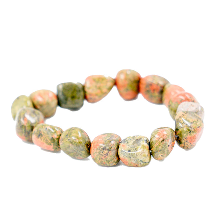 UNAKITE TUMBLESTONE BRACELET