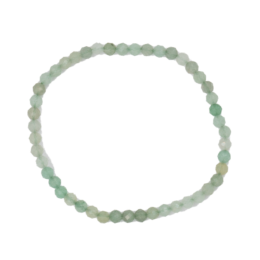 Green Aventurine Faceted Bracelet