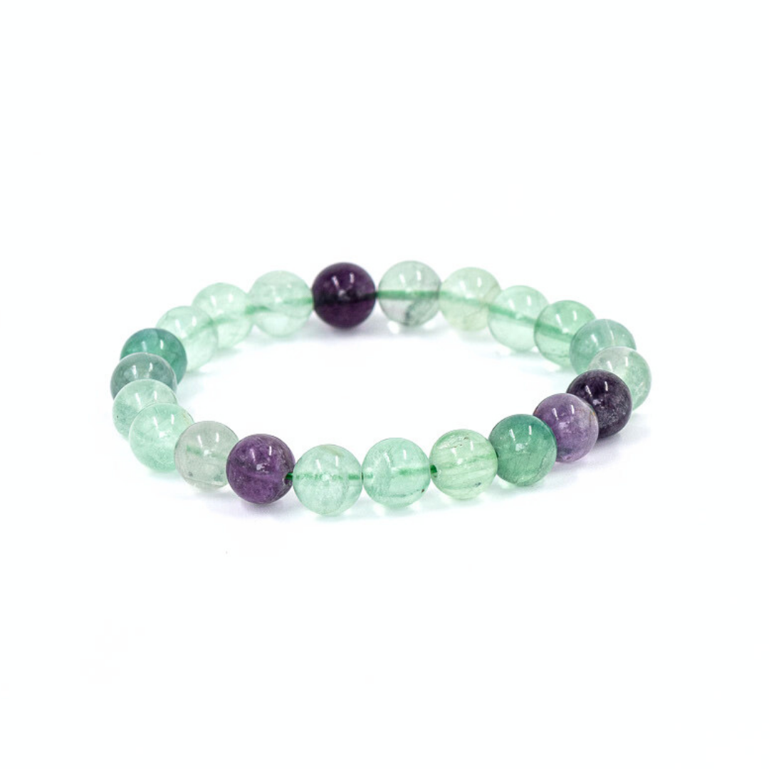 RAINBOW FLUORITE BRACELET