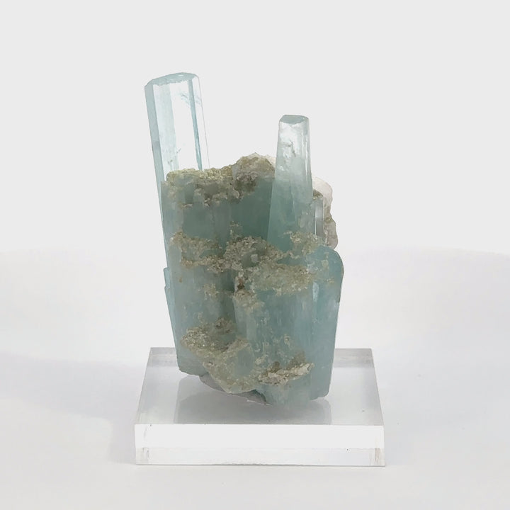 Aquamarine & Muscovite - A15 Specimen