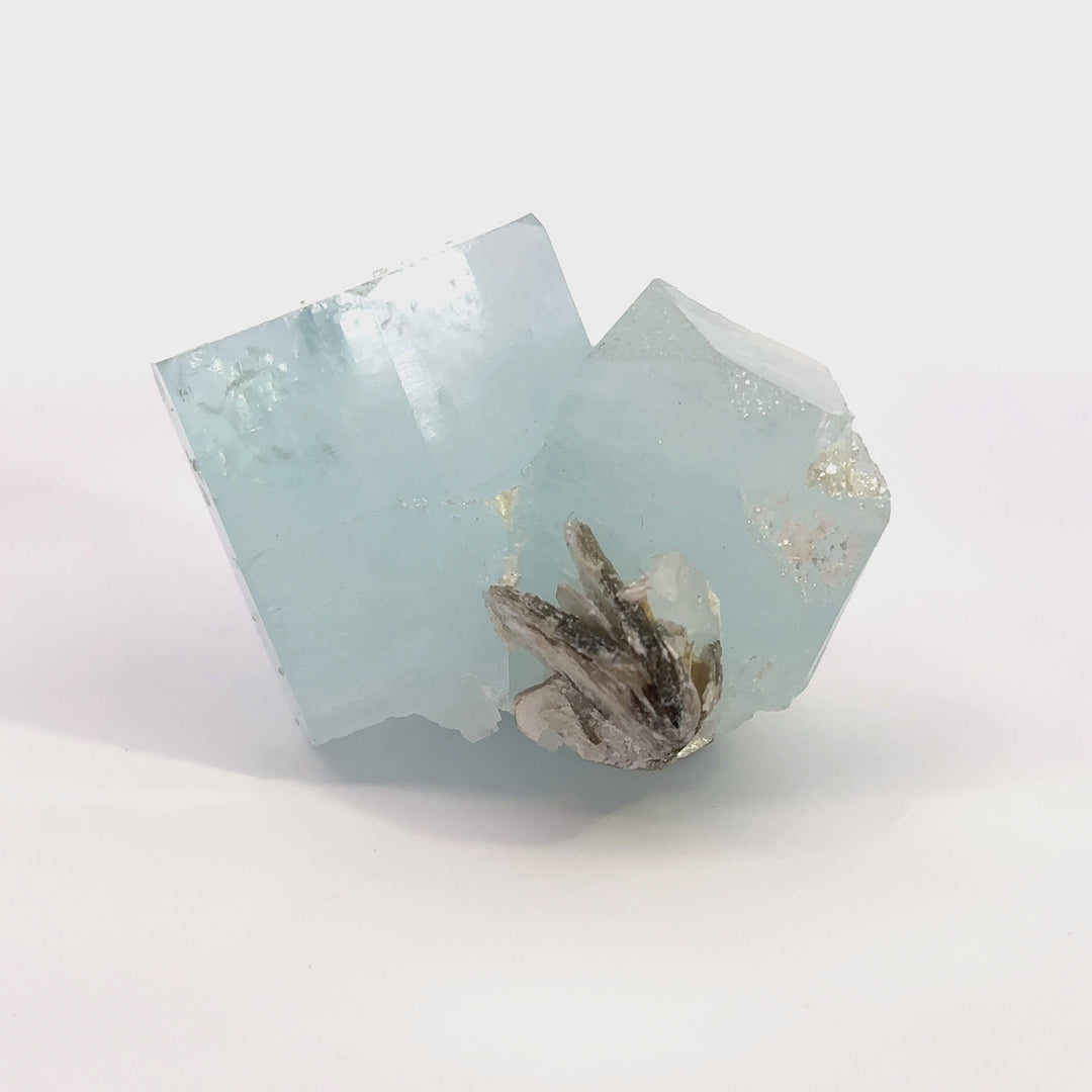 Aquamarine & Muscovite - A10 Specimen