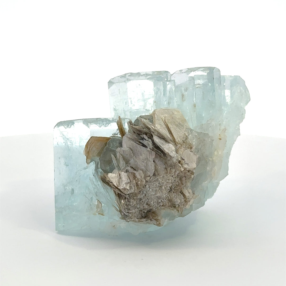 Aquamarine & Muscovite - A16 Specimen