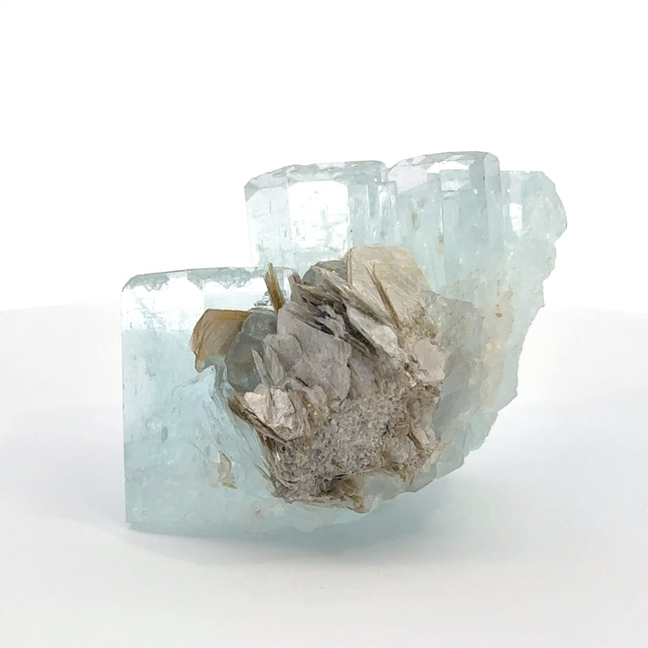 Aquamarine & Muscovite - A16 Specimen