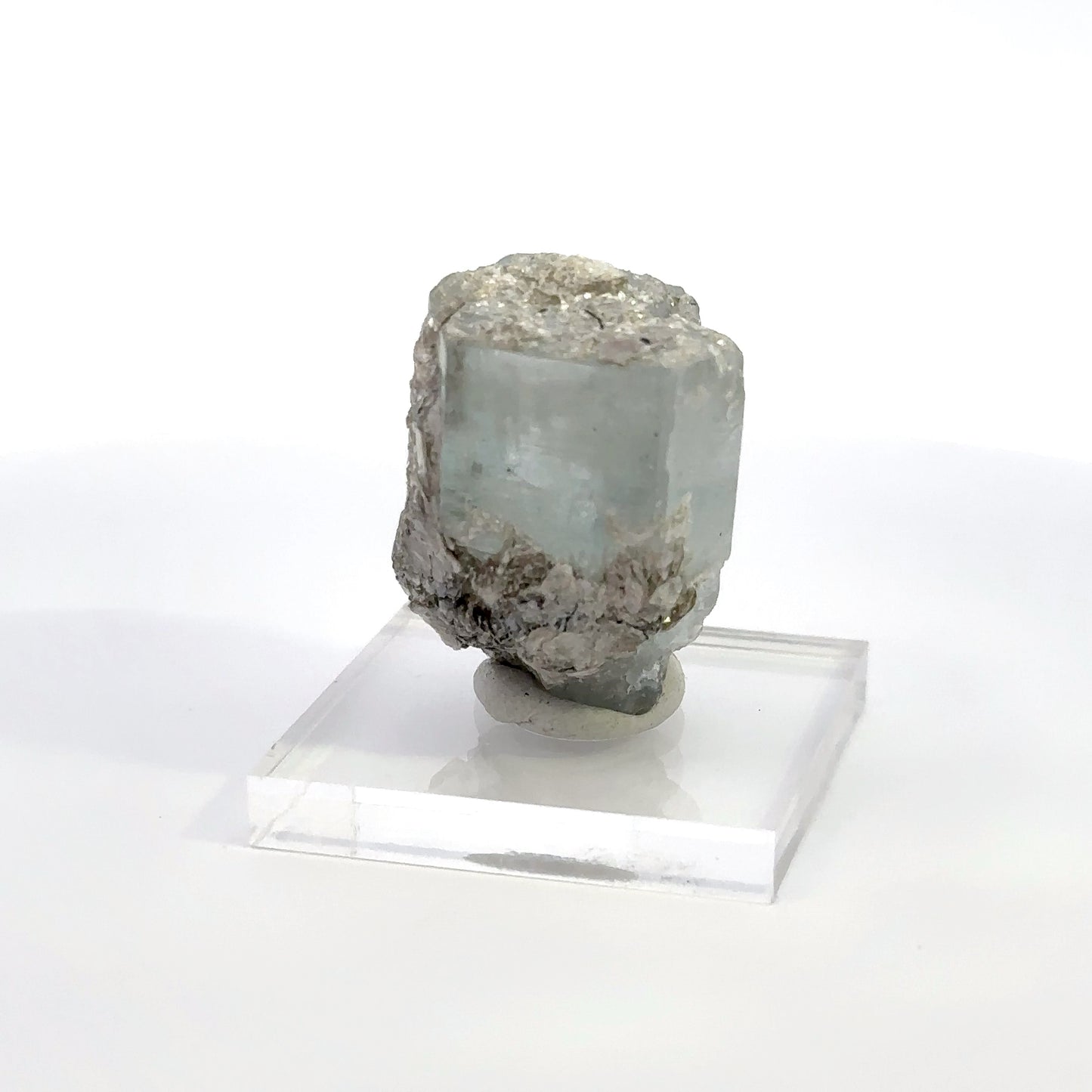 Aquamarine With Muscovite - 24