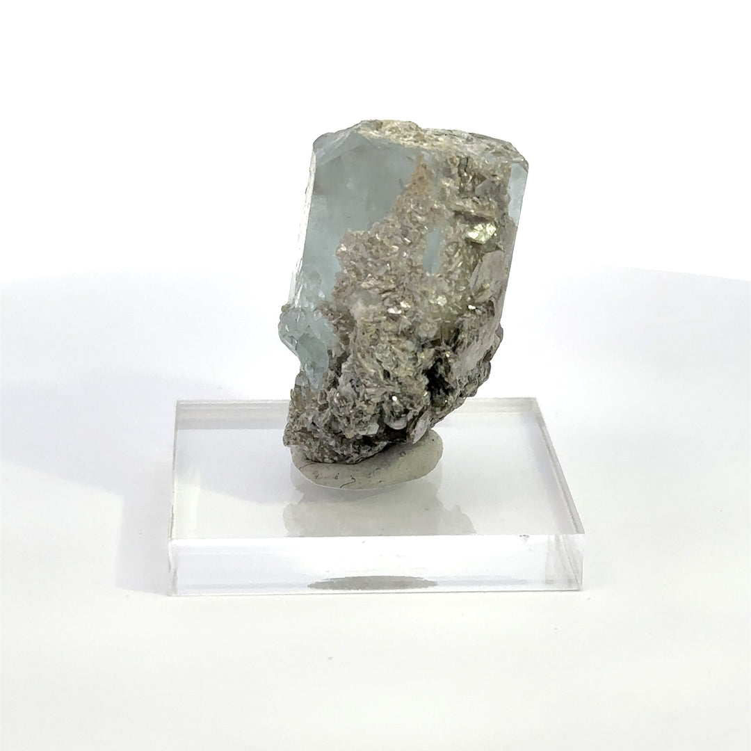 Aquamarine With Muscovite - 24 Specimen